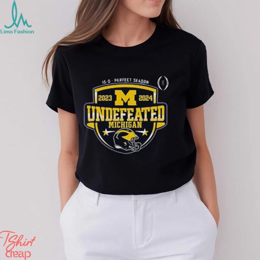 Michigan Wolverines 2023 CFP National Champs Perfect Season Shirt