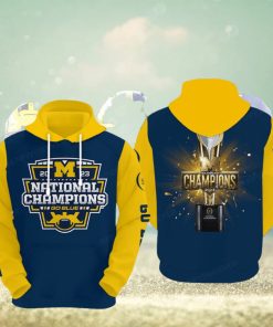 Michigan Wolverines 2023 National Champions Hoodie 3d
