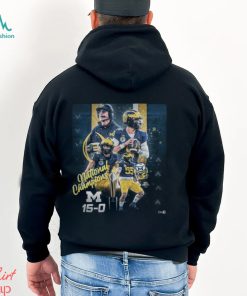 Michigan Wolverines 2024 CFP National Champions 15 0 Poster Tshirt