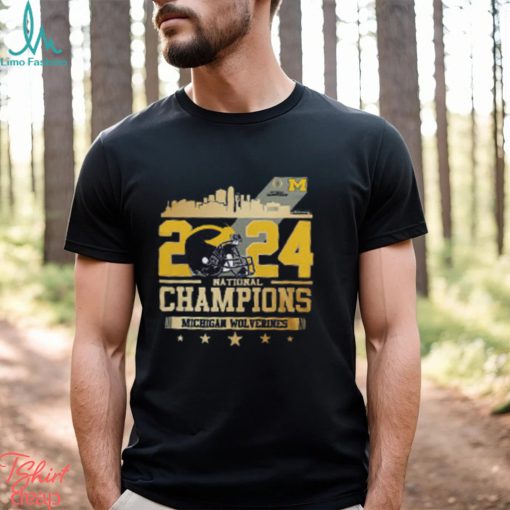 Michigan Wolverines 2024 CFP National Champions T Shirt