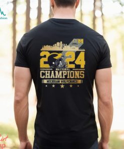Michigan Wolverines 2024 CFP National Champions T Shirt