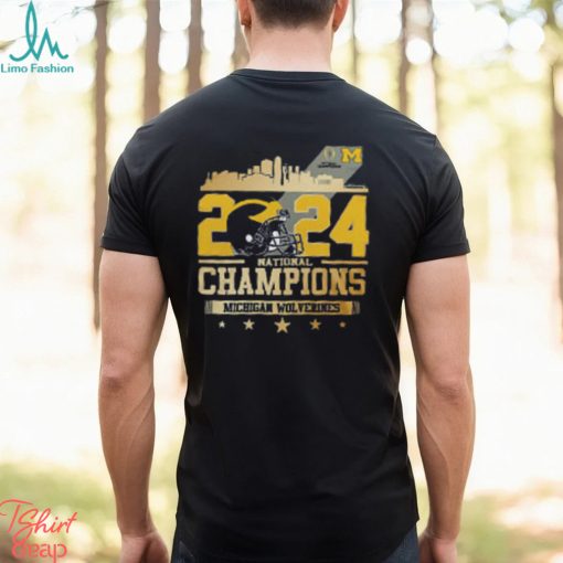 Michigan Wolverines 2024 CFP National Champions T Shirt