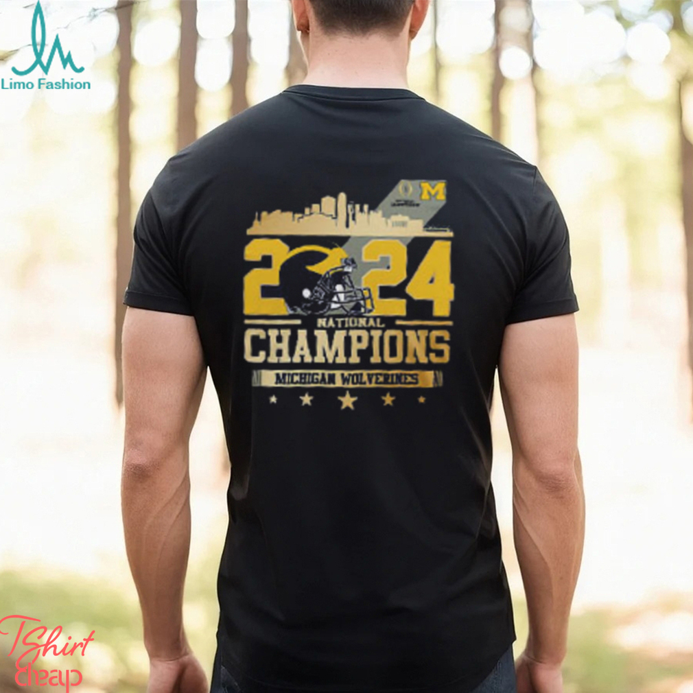 Michigan Wolverines 2024 CFP National Champions T Shirt Michigan Wolverines 2024 CFP National Champions T Shirt