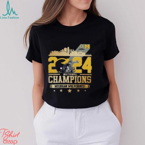 Michigan Wolverines 2024 CFP National Champions T Shirt