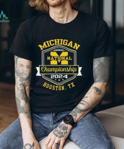 Michigan Wolverines 2024 CFP National Championship Blaze T Shirt