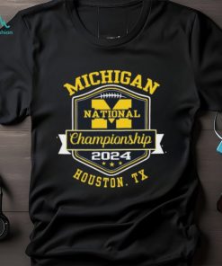 Michigan Wolverines 2024 CFP National Championship Blaze T Shirt