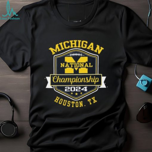 Michigan Wolverines 2024 CFP National Championship Blaze T Shirt
