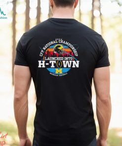 Michigan Wolverines 2024 CFP National Championship H Town T Shirt