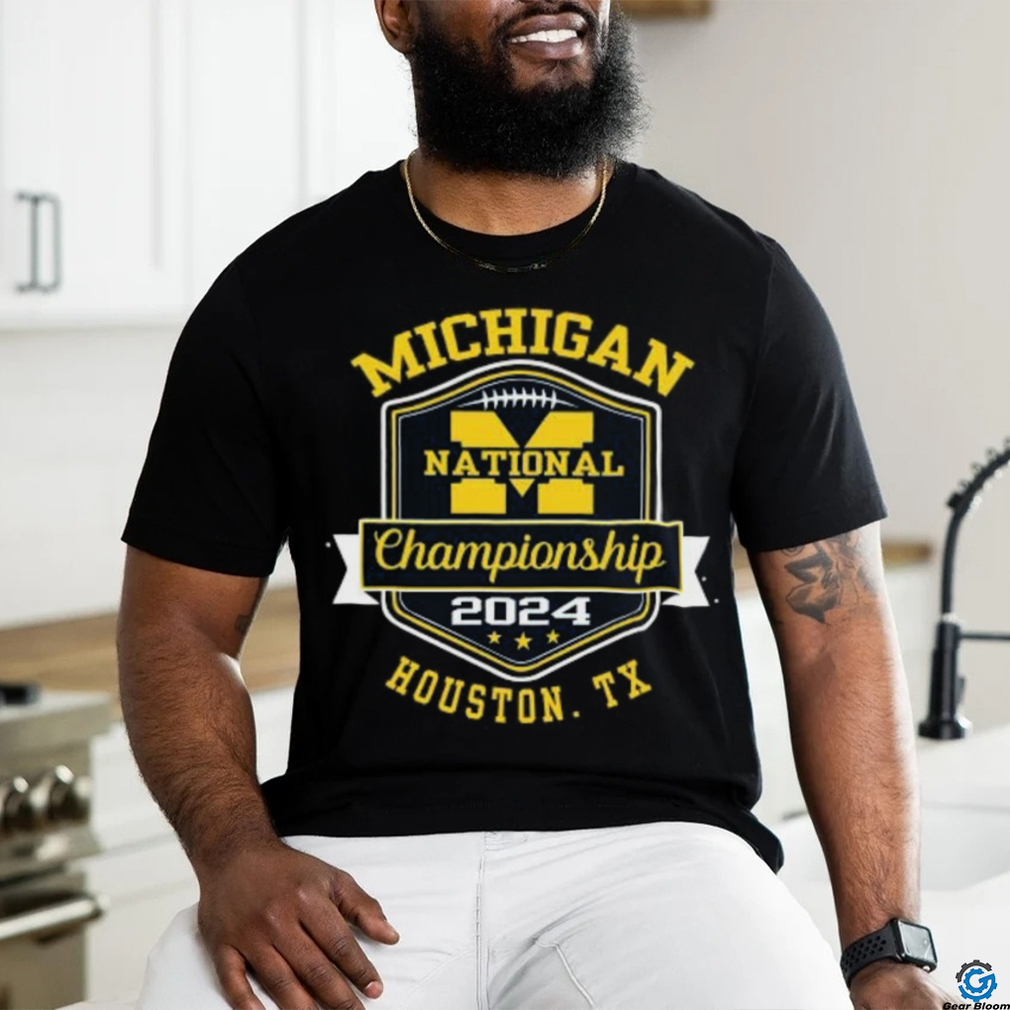 Michigan Wolverines 2024 Cfp National Championship Blaze T Shirt Michigan Wolverines 2024 Cfp National Championship Blaze T Shirt
