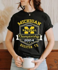 Michigan Wolverines 2024 Cfp National Championship Blaze T Shirt