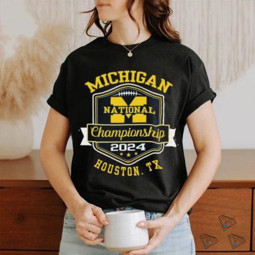 Michigan Wolverines 2024 Cfp National Championship Blaze T Shirt