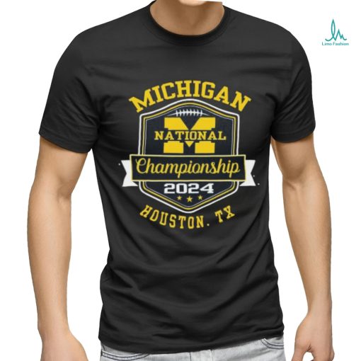 Michigan Wolverines 2024 Cfp National Championship Blaze T Shirt