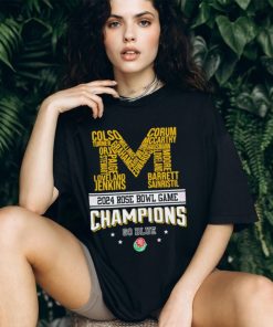 Michigan Wolverines 2024 Rose Bowl Champions Go Blue shirt