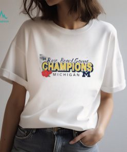 Michigan Wolverines 2024 Rose Bowl Champions Superior Ability Shirt Tshirt t
