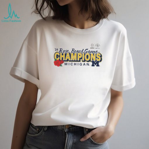 Michigan Wolverines 2024 Rose Bowl Champions Superior Ability T shirt
