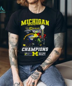 Michigan Wolverines 2024 college football national champions shirt