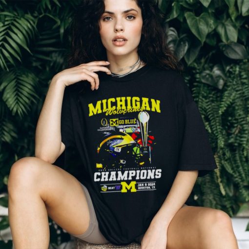 Michigan Wolverines 2024 college football national champions shirt