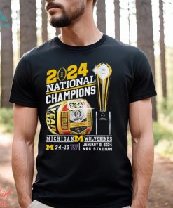Michigan Wolverines 34 13 Washington 2024 National Championship Champions Shirt, hoodie, sweater, long sleeve and tank top Michigan Wolverines 34 13 Washington 2024 National Championship Champions Shirt