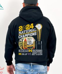 Michigan Wolverines 34 13 Washington 2024 National Championship Champions Shirt, hoodie, sweater, long sleeve and tank top Michigan Wolverines 34 13 Washington 2024 National Championship Champions Shirt