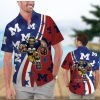 Chicago Bears Paradise Design Short Sleeve Hawaiian Shirt