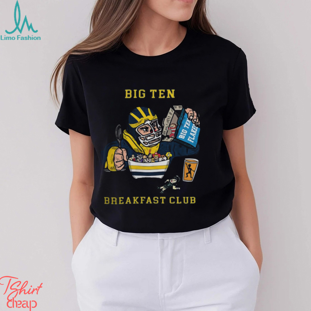 Michigan Wolverines Big Ten Breakfast Club 2023 Shirt Michigan Wolverines Big Ten Breakfast Club 2023 Shirt