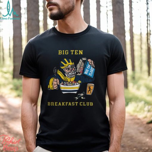 Michigan Wolverines Big Ten Breakfast Club 2023 Shirt