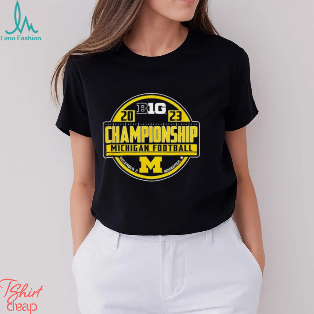Michigan Wolverines Big Ten Championship 2023 Football shirt Michigan Wolverines Big Ten Championship 2023 Football shirt