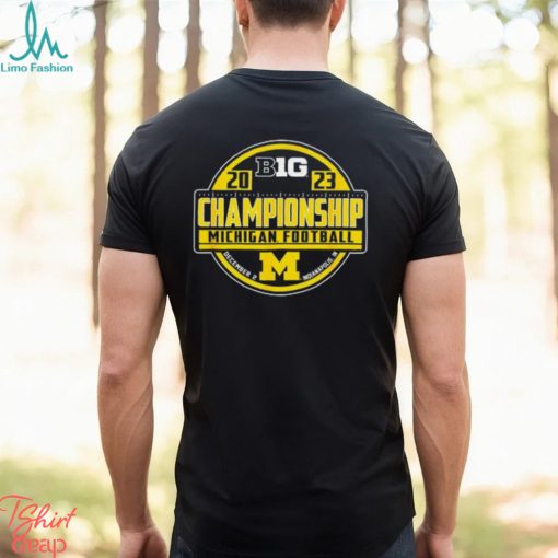 Michigan Wolverines Big Ten Championship 2023 Football shirt