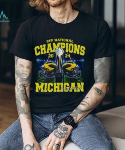 Michigan Wolverines CFP National Champions 2024 Helmet Shirt, hoodie, sweater, long sleeve and tank top Michigan Wolverines CFP National Champions 2024 Helmet Shirt