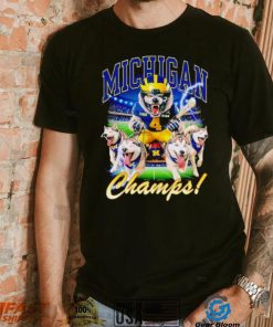 Michigan Wolverines Champs wolves shirt