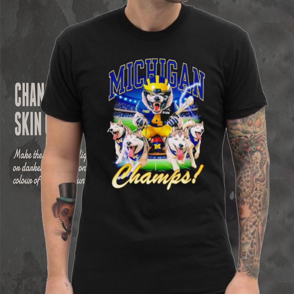 Michigan Wolverines Champs wolves shirt Michigan Wolverines Champs wolves shirt