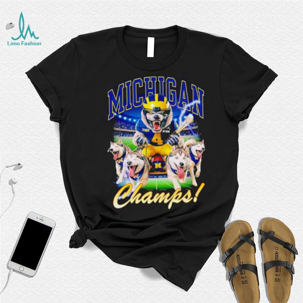 Michigan Wolverines Champs wolves shirt Michigan Wolverines Champs wolves shirt