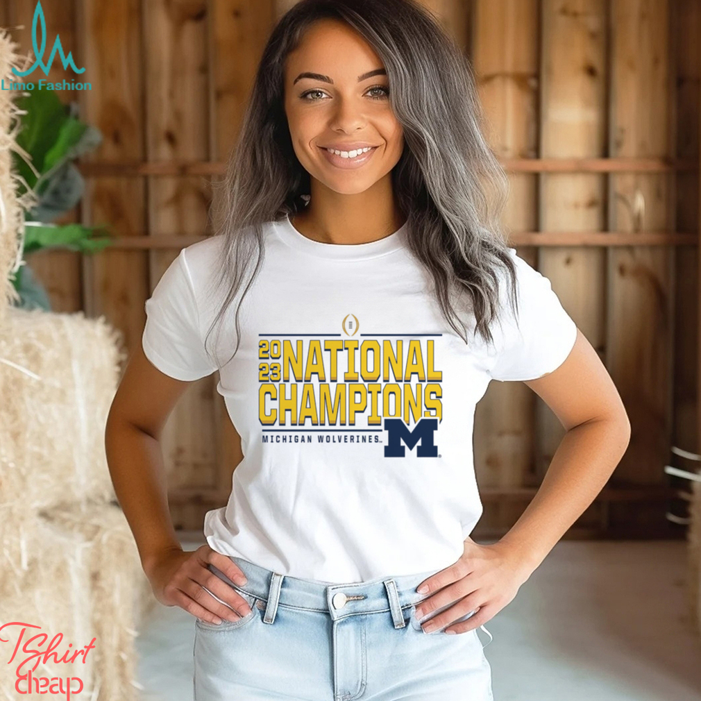 Michigan Wolverines College Football Playoff 2023 National Champions Any T Shirt Michigan Wolverines College Football Playoff 2023 National Champions Any T Shirt