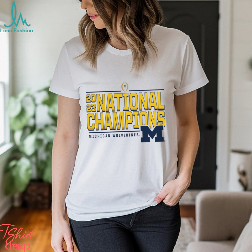 Michigan Wolverines College Football Playoff 2023 National Champions Any T Shirt Michigan Wolverines College Football Playoff 2023 National Champions Any T Shirt