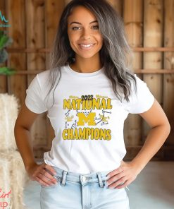 Michigan Wolverines College Football Playoff 2023 National Champions Boyfriend T Shirt