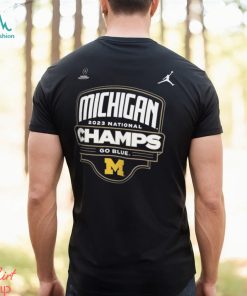 Michigan Wolverines College Football Playoff 2023 National Champions Celebration T Shirt