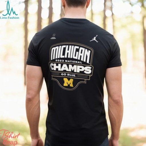 Michigan Wolverines College Football Playoff 2023 National Champions Celebration T Shirt