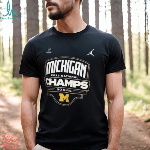 Michigan Wolverines College Football Playoff 2023 National Champions Celebration T Shirt