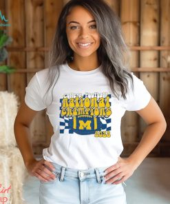 Michigan Wolverines College Football Playoff 2023 National Champions Comfort Colors Groovy Crop T Shirt