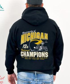 Michigan Wolverines College Football Playoff 2023 National Champions Frankie T Shirt