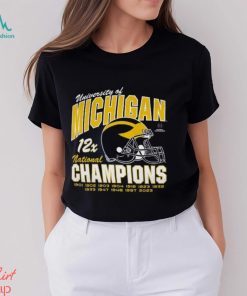 Michigan Wolverines College Football Playoff 2023 National Champions Frankie T Shirt
