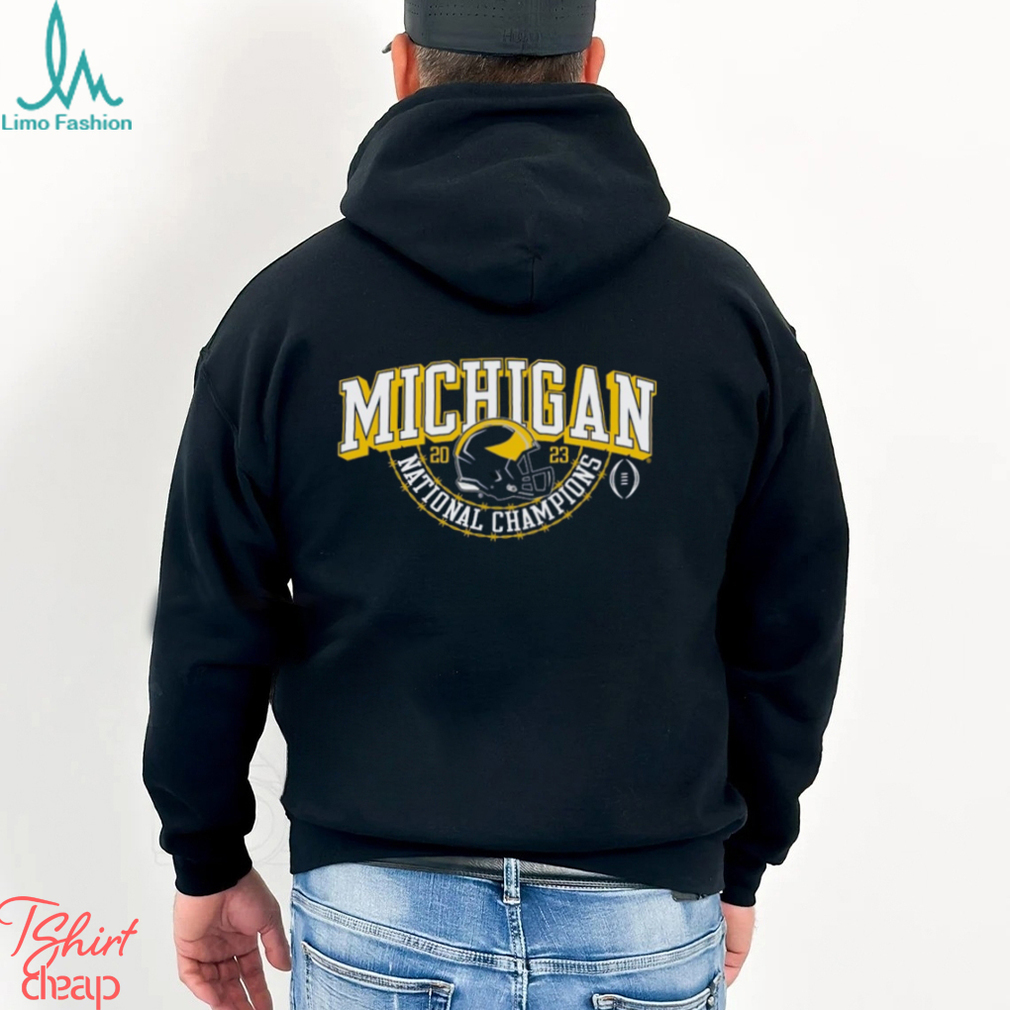 Michigan Wolverines College Football Playoff 2023 National Champions Gold Dust Schedule T Shirt Michigan Wolverines College Football Playoff 2023 National Champions Gold Dust Schedule T Shirt