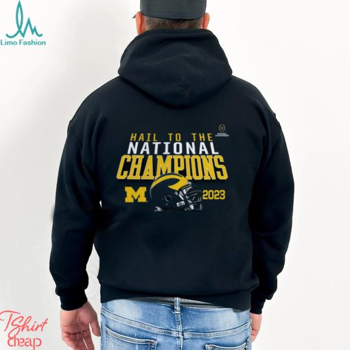 Michigan Wolverines College Football Playoff 2023 National Champions Hometown T Shirt