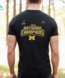 Michigan Wolverines College Football Playoff 2023 National Champions Legend Performance Long Sleeve T Shirt