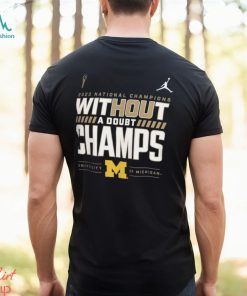 Michigan Wolverines College Football Playoff 2023 National Champions Locker Room T Shirt