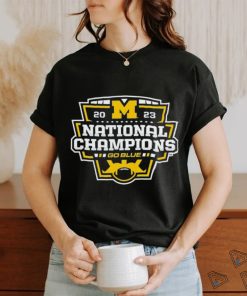 Michigan Wolverines College Football Playoff 2023 National Champions Logo Shirt
