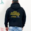 Michigan Wolverines College Football Playoff 2023 National Champions Big & Tall Official Logo T Shirt