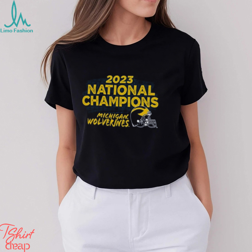 Michigan Wolverines College Football Playoff 2023 National Champions Long Sleeve T Shirt Michigan Wolverines College Football Playoff 2023 National Champions Long Sleeve T Shirt