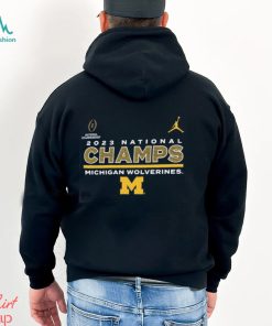 Michigan Wolverines College Football Playoff 2023 National Champions Performance Shirt