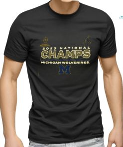 Michigan Wolverines College Football Playoff 2023 National Champions Performance T Shirt